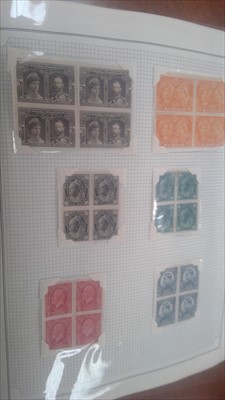 Lot 1166 - Canada stamp blocks