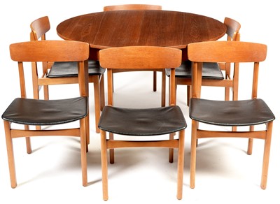 Lot 1230 - G Plan Fresco dining table and six chairs
