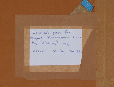 Lot 1379 - Sheila Gertrude Mackie - ink drawing.