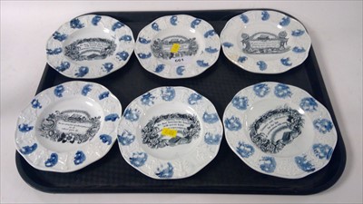 Lot 661 - Nursery plates