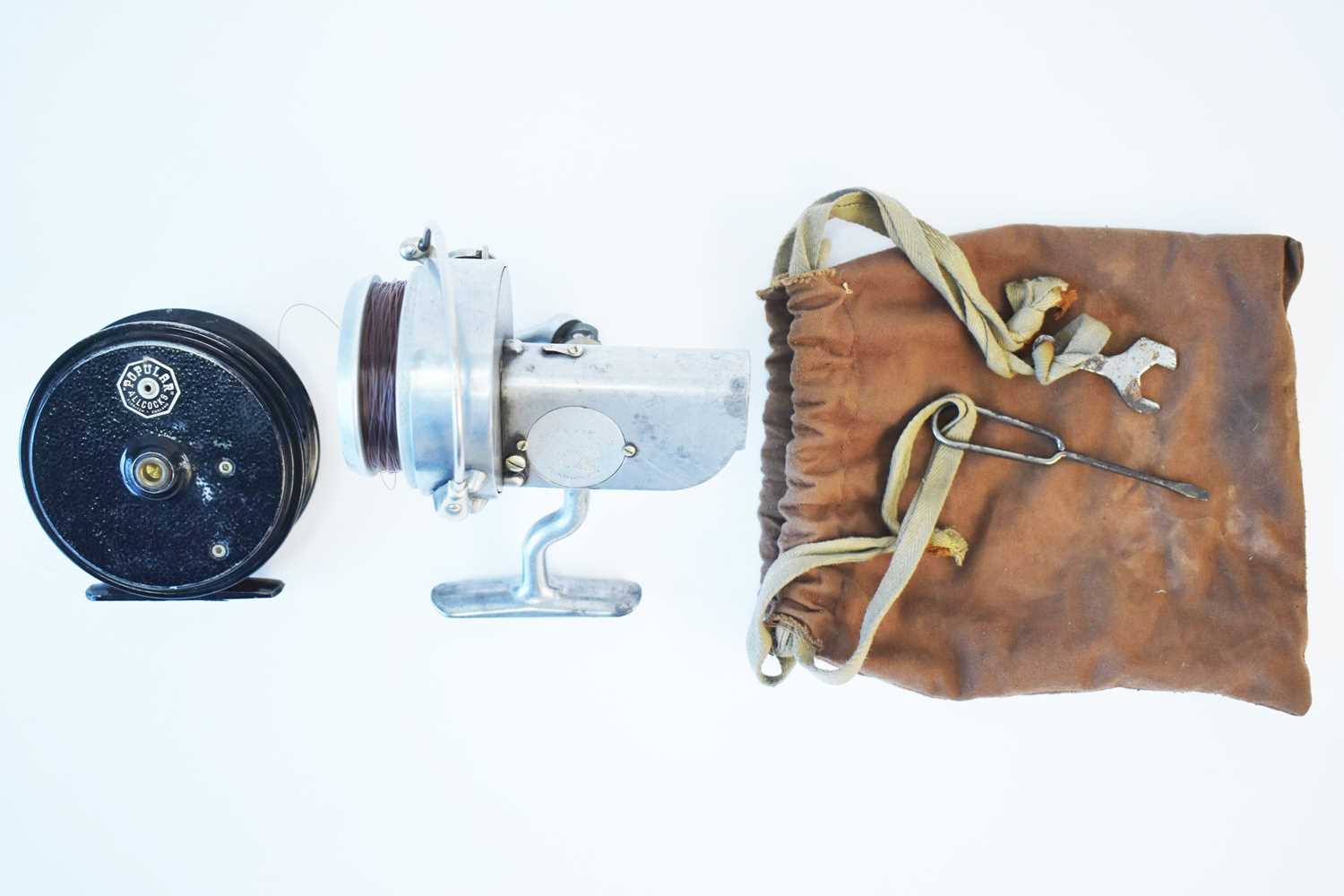 Lot 755 - Two fishing reels.