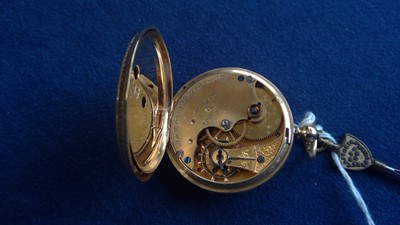 Lot 9 - 18ct gold pocket watch