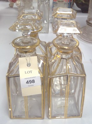 Lot 498 - Cologne bottles