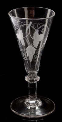 Lot 512 - Six 19th century ale glasses