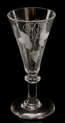 Lot 512 - Six 19th century ale glasses