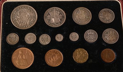 Lot 1067 - 1937 Specimen coin set