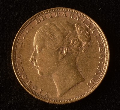Lot 1068 - Queen Victoria gold sovereign
