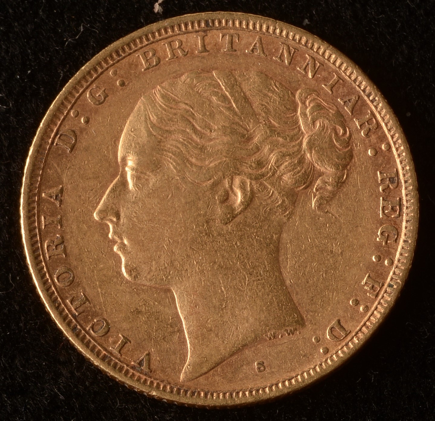 Lot 1069 Queen Victoria gold sovereign