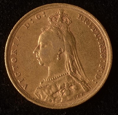 Lot 1070 - Queen Victoria gold sovereign