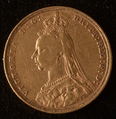Lot 1075 - Queen Victoria gold sovereign