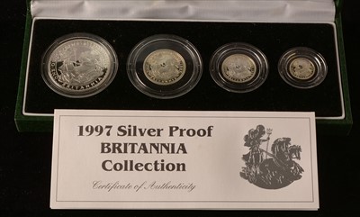 Lot 1084 - 1997 Silver proof Britannia collection