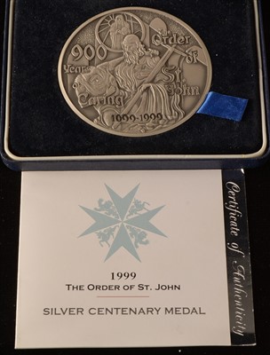 Lot 1086 - The Order of St. John medal