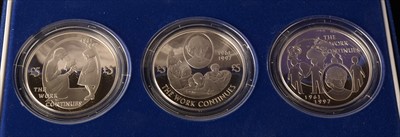 Lot 1089 - Silver proof crowns