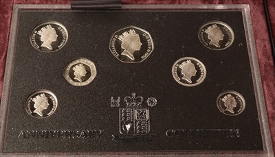 Lot 1092 - Two silver proof coin sets