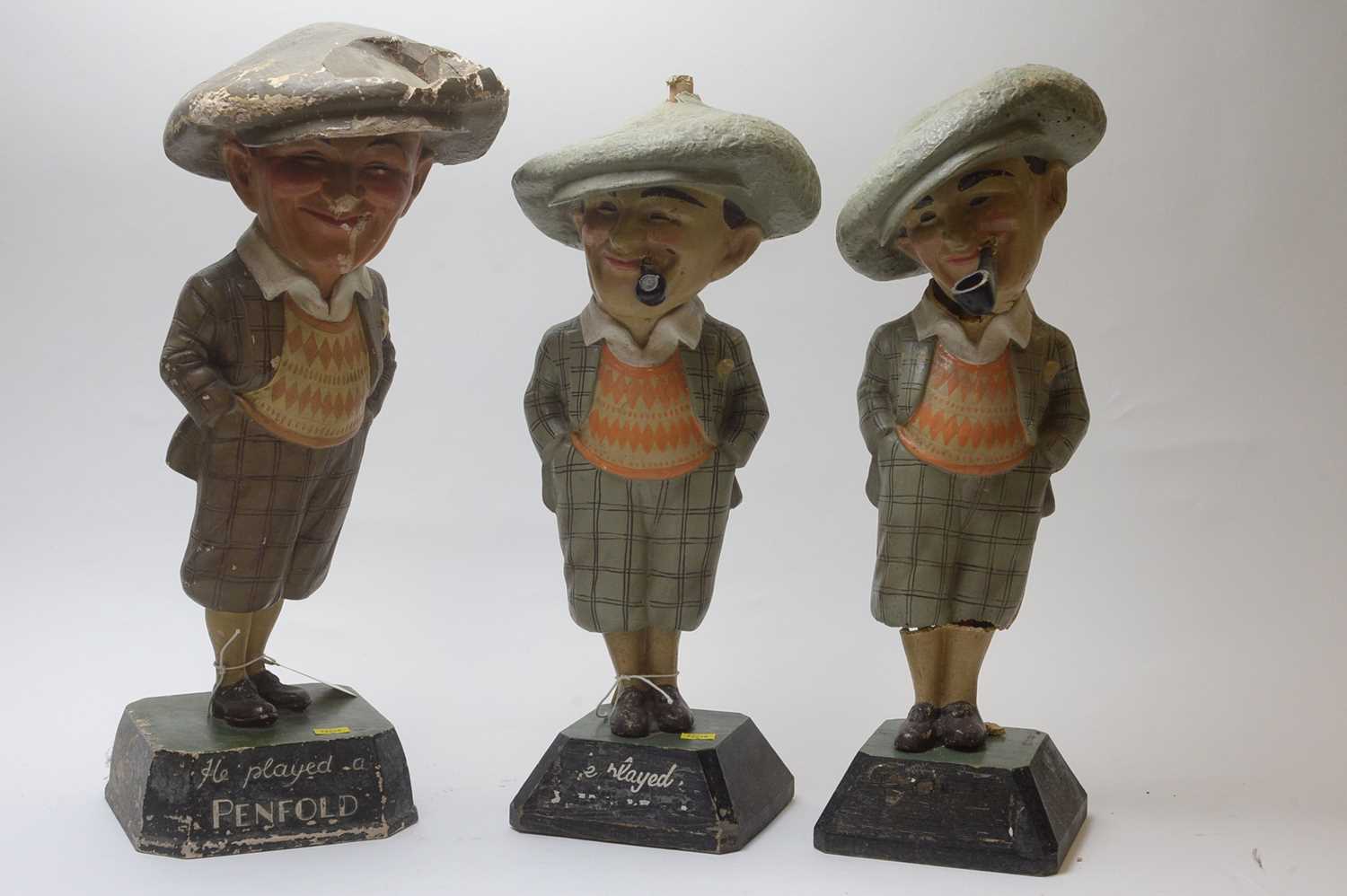 Lot 133 - Penfold advertising figures