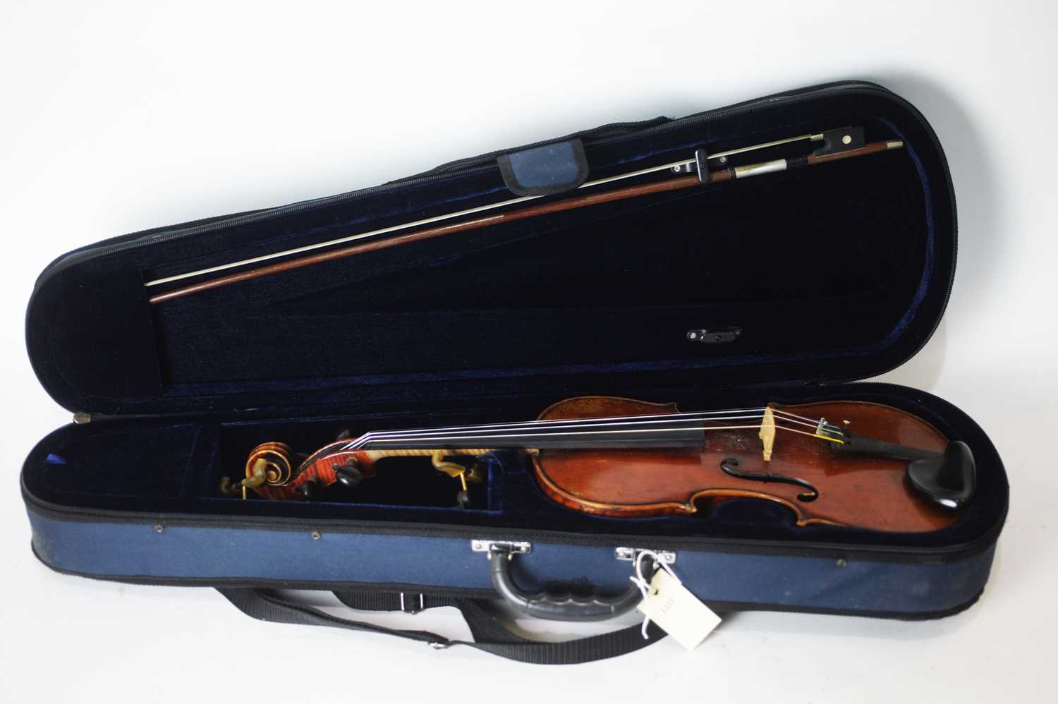 Lot 699 - Louis Lowendall Paganini model Violin