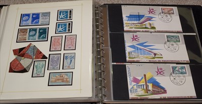 Lot 1343 - Stamps.