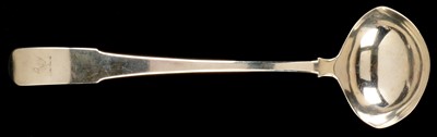 Lot 324 - Irish silver ladle