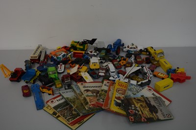 Lot 1193 - Corgi, Matchbox, Tonka and other unboxed toy vehicles.