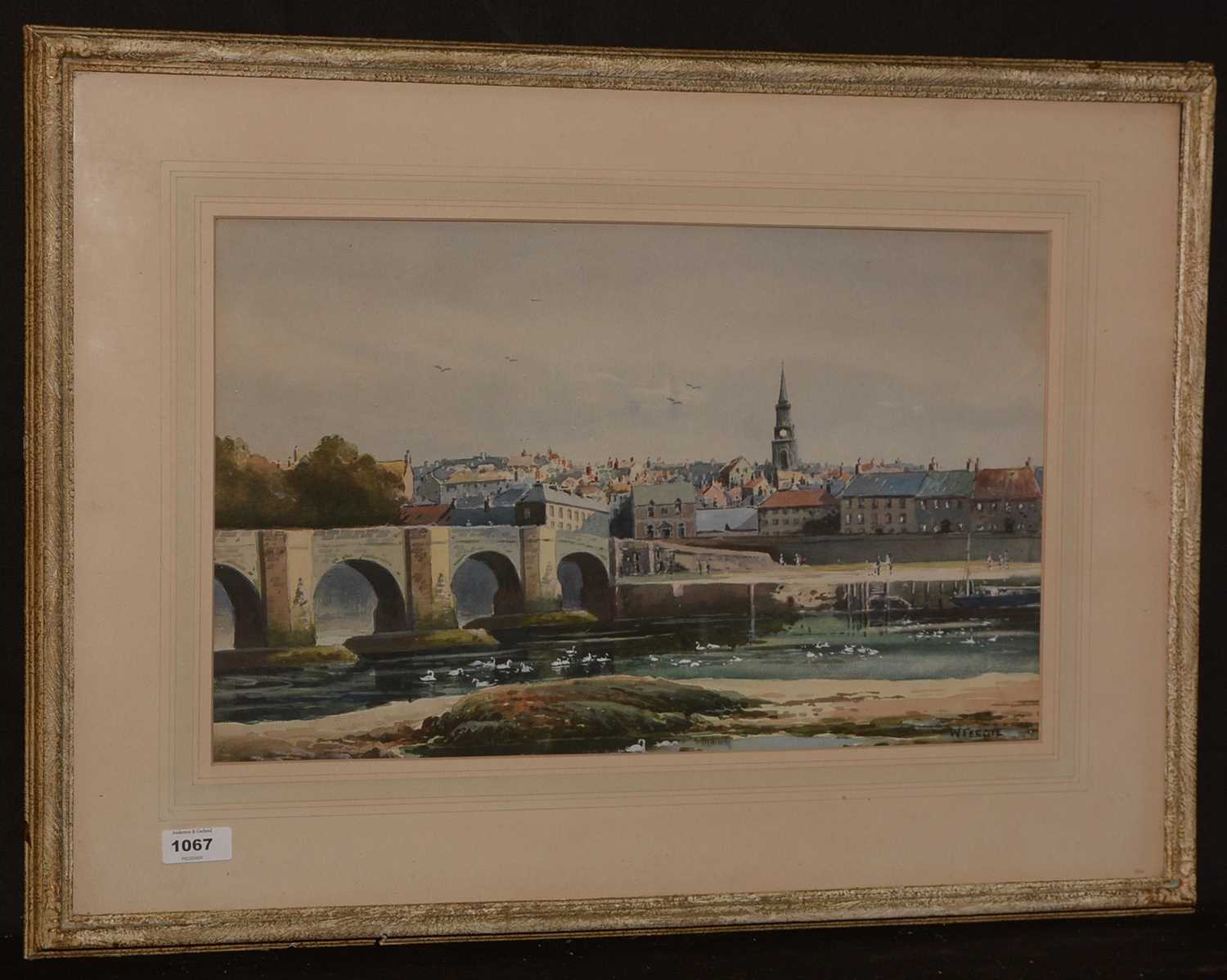Lot 1067 - William Fergie - watercolour.