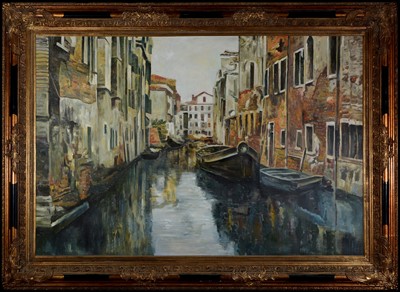 Lot 996 - 20th Century European School - Venetian backwater