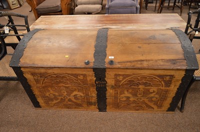 Lot 510A - Domed top trunk.