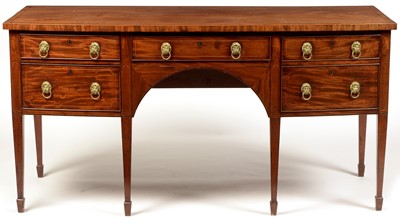 Lot 1122 - George III sideboard