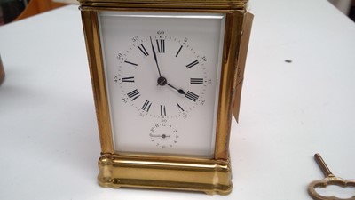 Lot 953 - Mid-19th Century carriage clock