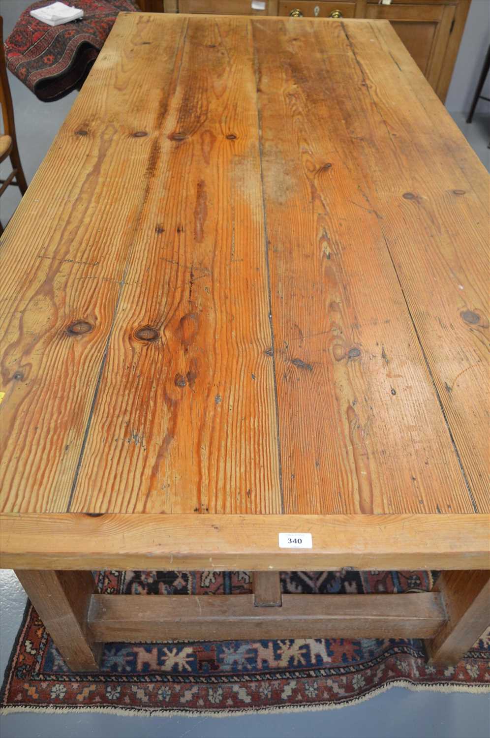 Lot 340 - Dining table.