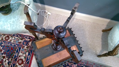 Lot 1036 - Rosewood work table