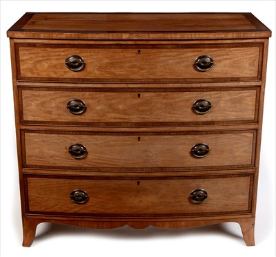 Lot 1178 - Regency chest of drawers