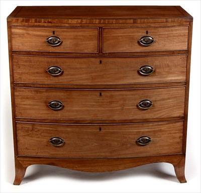 Lot 1179 - Regency chest of drawers