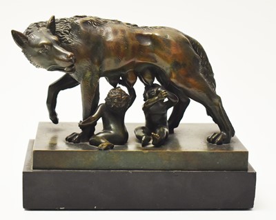 Lot 992 - Bronze Capitoline Wolf