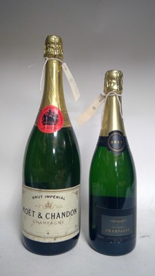 Lot 921 - Magnum and bottle of champagne