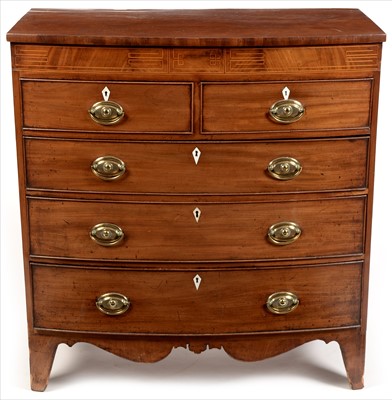 Lot 1043 - George III chest of drawers