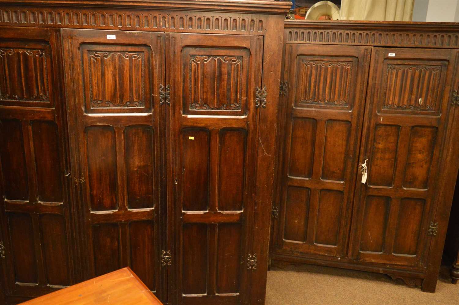 Lot 451 - Two wardrobes.