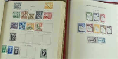 Lot 1295 - British Empire stamp album