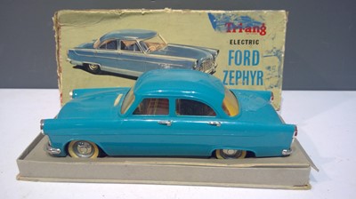 Lot 1202 - Tri-ang Electric Ford Zephyr, boxed.