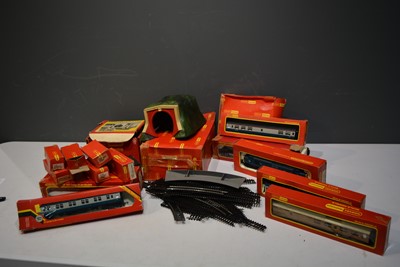Lot 1205 - Hornby railway locomotives and rolling stock etc