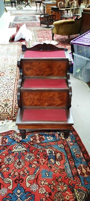 Lot 1100 - Library steps