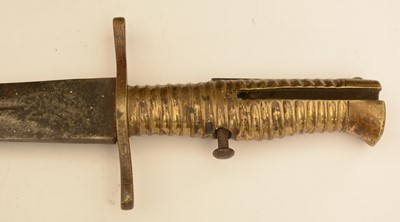 Lot 965 - Two 19th Century British Constabulary sword bayonets