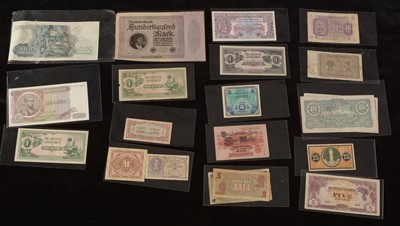 Lot 1122 - Bank of England and other bank notes