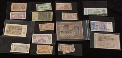 Lot 1122 - Bank of England and other bank notes