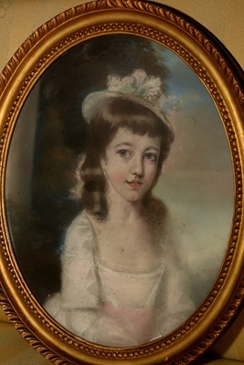 Lot 589 - Attributed to Sir Thomas Lawrence - watercolour.