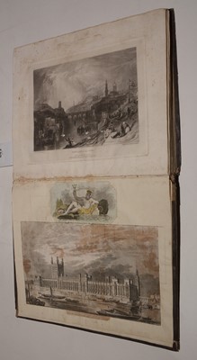 Lot 553 - A Victorian album of prints.