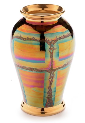 Lot 1103 - Atkinson Jones Lustreware vase