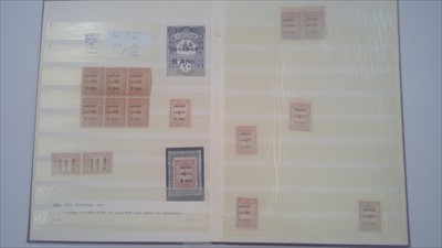 Lot 1519 - Mosul 1919 / Stock books and thematics