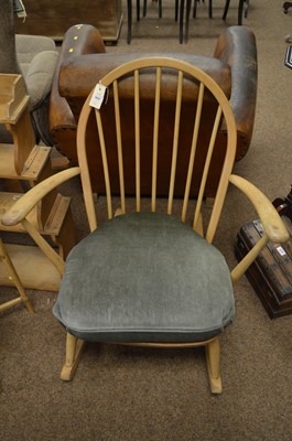 Lot 664 - An Ercol rocking chair and another similar