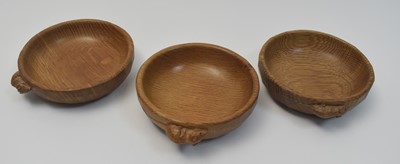 Lot 976 - Three Robert Thompson bowls