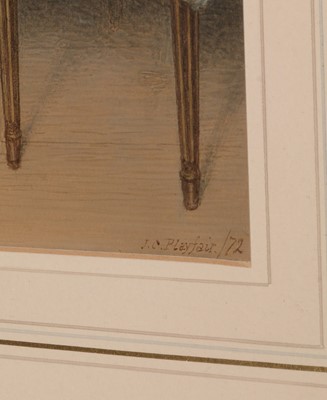 Lot 592 - James Charles Playfair - watercolour.